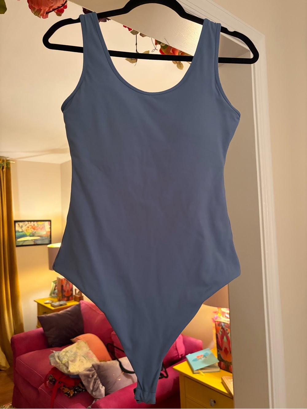 Klassy Network Scoop Neck Bramisuit size large